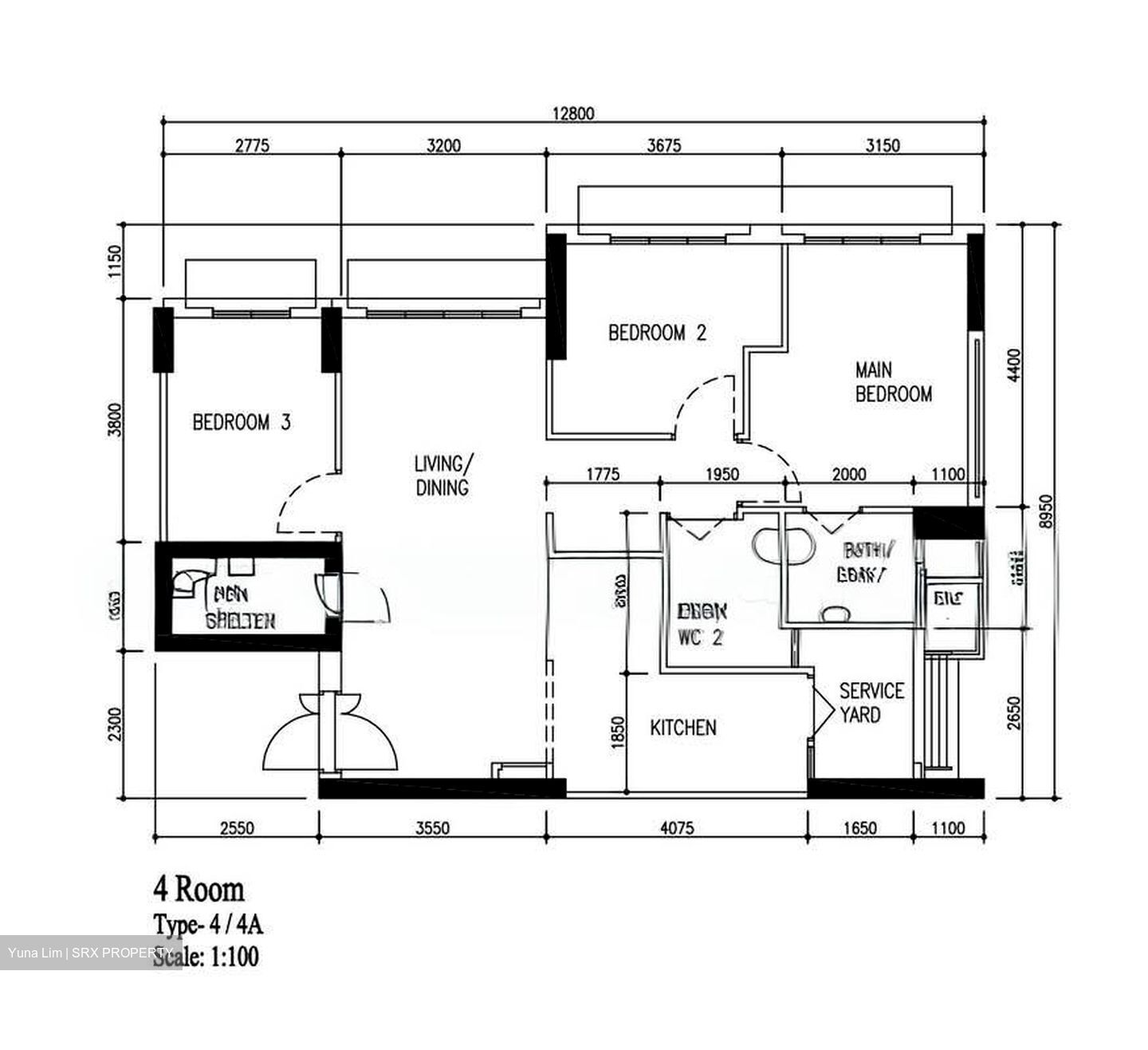 Blk 420A Waterfront II @ Northshore (Punggol), HDB 4 Rooms #562171271